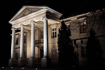Pałac Biskupów Włocławek #architektura #iluminacje #kościoły #LED #oprawy #oświetlenie