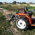 Kubota Bulltra B1-17 + kopaczka jednorzedowa gwiazdowa