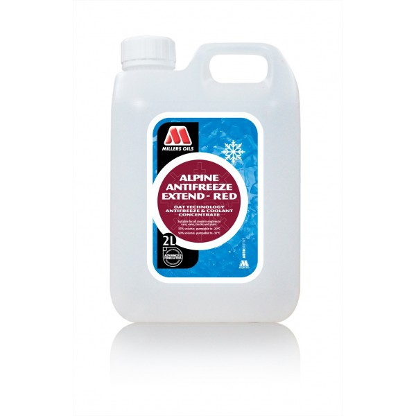 Millers Oils Alpine Antifreeze Extend Red - 2L