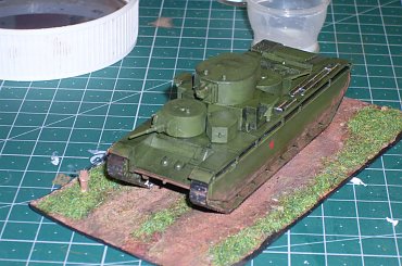 T-35 1/100 Zvezda #czołg #modelarstwo #zvezda #modele