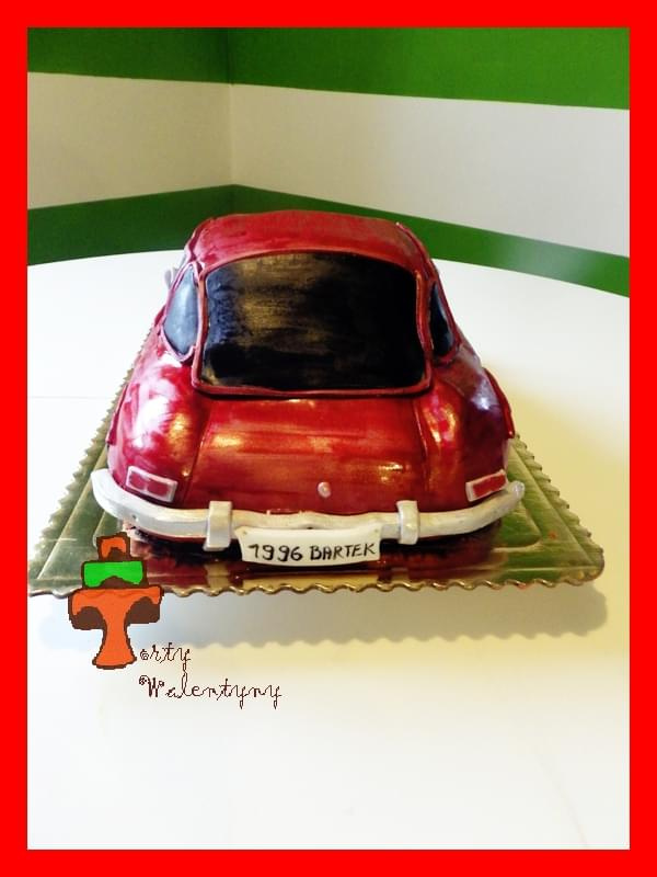 Tort samochód Mercedes #tort #TortyKraków #TortyWalentynki #auto #samochód #mercedes