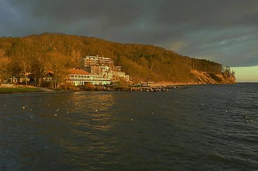 Dom wschodzącego słońca #Gdynia #Orłowo #wschód #sunrise #klif