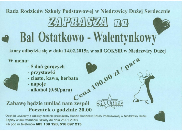 Zaproszenie na bal