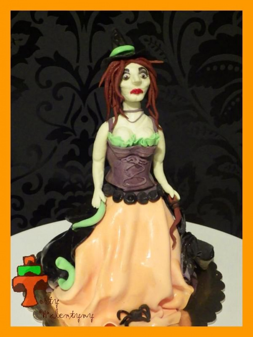 Tort czarownica #tort #TortyKraków #TortyWalentynki #czarownica #wiedźma