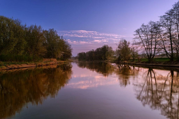 Świt nad rzeką. #d3100 #Gwda #Nikon #Piła #Rzeka #Świt #Wielkopolska