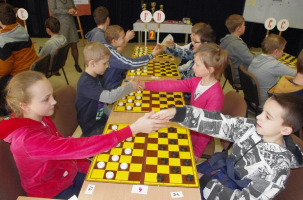 Mistrzostwa Województwa Kujawsko-Pomorskiego Szkół Podstawowych w Warcaby Klasyczne 2015 - SP nr 3 Toruń, dn. 24.03.2015r.