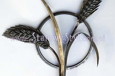 #ElementyKute #StalowyStyl #TarnowskieGóry #śląsk #ogrodzenia #KuteOgrodzenia #tralka #balustrada #balustrady #tralki #rozeta #rozety #RozetaZKłosem #kłos #bytom #częstochowa