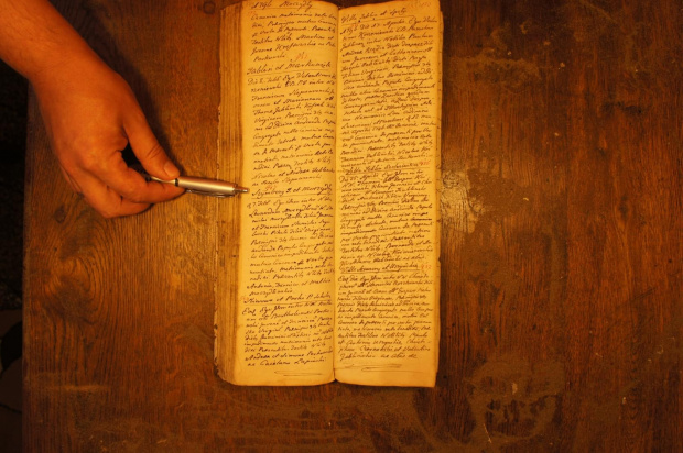 śłub Leonarda i Franciszki