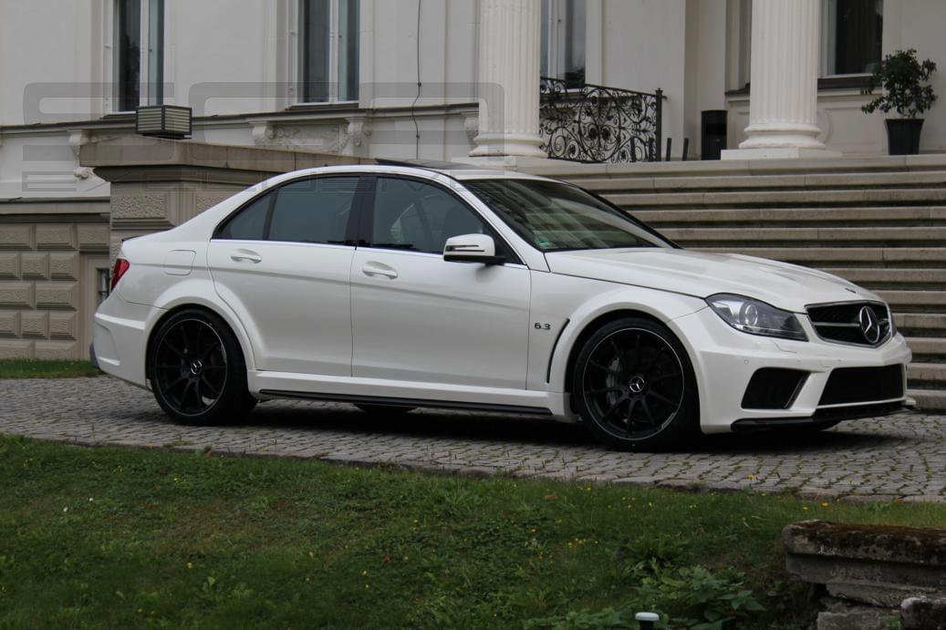 Mercedes Benz W204 2010-2014 C63 AMG Black Series Full Body Kit + TÜV