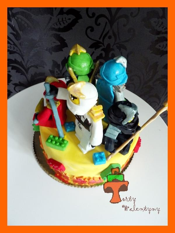 Tort Lego Ninjago #lego #LegoNinjago #tort #TortyKraków #TortyWalentynki